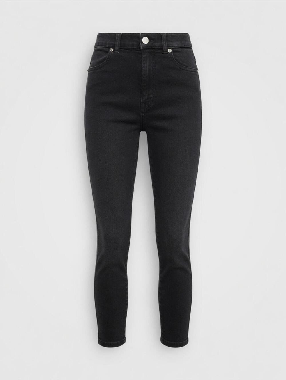 Dr. Denim Solitaire Black 101 High Rise Skinny Jeans XS 23 Stretch